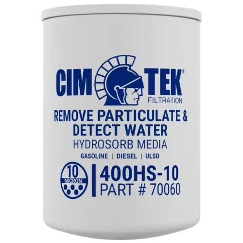 Cim-Tek® Filter 400HS-10 Hydrosorb® Neat Gasoline & Diesel